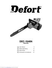 Defort DEC-1646N User Manual