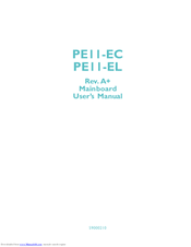 DFI PE11-EC User Manual