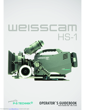 P+S Technik Weisscam HS-1 Operator's Manual