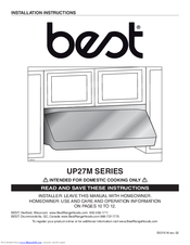 Best UP27M series User Manual