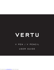 Vertu V PENCIL User Manual