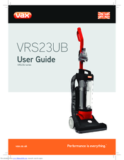Vax VRS23UB User Manual