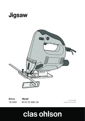 Clas Ohlson M1Q-TD-65E-UK Original Instructions Manual