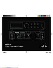 Audiolab M-NET User Instruction