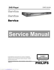 Philips DVP5150/94 Service Manual