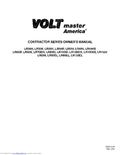 Volt Contractor Series Owner's Manual