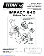 Titan Impact 640 Owner's Manual