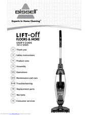Bissell Lift-Off Floors & More 10Z3-E SERIES User Manual