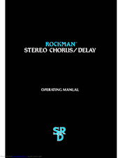 SR&D ROCKMAN Operating Manual