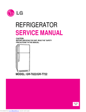 LG GR-T622DE Service Manual