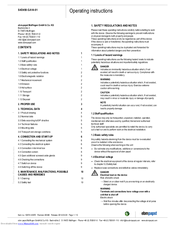 ebm-papst S4D450-GA14-01 Operating Instructions Manual