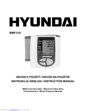 Hyundai BMP 510 Instruction Manual