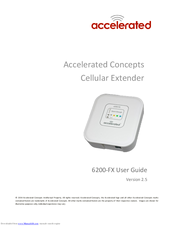 Accelerated Concepts 6200-FX User Manual