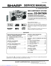 Sharp CD-DH790N Service Manual