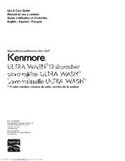 Kenmore Ultra Wash 665.1303 series Use & Care Manual