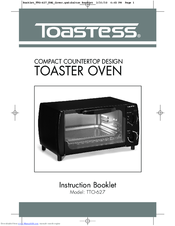 Toastess TTO-627 Instruction Booklet