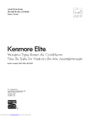 Kenmore Elite 253.76135 Use & Care Manual