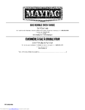 Maytag MGT8720DS00 Use & Care Manual