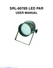 Technolight SRL-6078S LED PAR User Manual