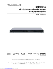 Transonic TC2302DVD Instruction Manual