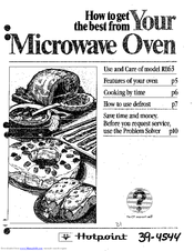Hotpoint RE63 Use And Care Manual