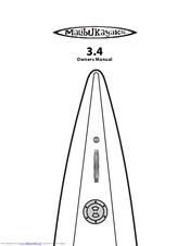 Malibukayaks 3.4 Owner's Manual