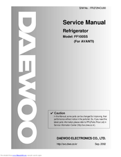 Daewoo FF100SS Service Manual