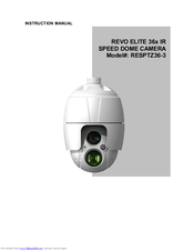 Revo RESPTZ36-3 Instruction Manual