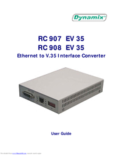 Dynamix RC 907 EV 35 User Manual