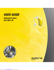 ReSound X-plore BTE XE61-DI User Manual