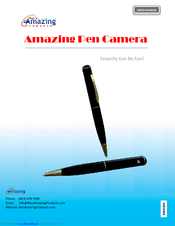 Ron's Amazing Products Amazing Pen Camera User Manual