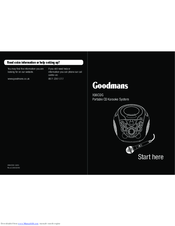 Goodmans XB6CDG Start Here