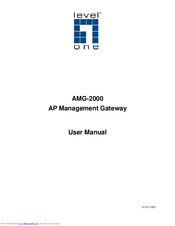 LevelOne AMG-2000 User Manual
