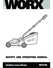 Worx WG773E Operating Manual