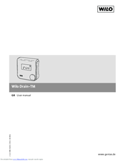 Wilo Drain-TM User Manual