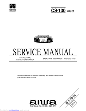 Aiwa CS-130 Service Manual