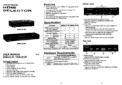 Monoprice HRM-2214F User Manual