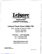 Leisure FREE SPIRIT Owner's Manual