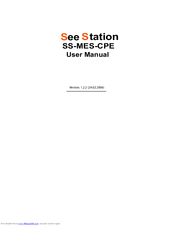 SEESTATION SS-MES-CPE User Manual