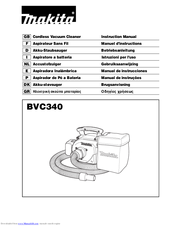 Makita BVC340 Instruction Manual