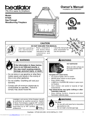 Heatilator ST42A Owner's Manual