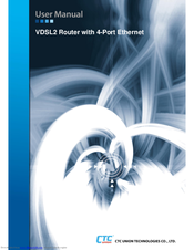 Ctc Union VDTU2R140 User Manual
