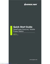 IOGear GMP10AL GearPower DuoLinq Quick Start Manual