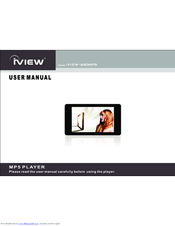 IVIEW 650MP5 User Manual