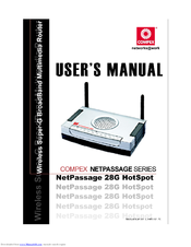 Compex NetPassage 28G Hotspot User Manual