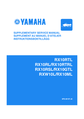 Yamaha RX10GTL Supplemental Service Manual