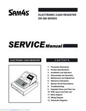 Sam4s ER-390 SERIES Service Manual