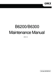 Oki B6200 Series Maintenance Manual