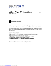 Digital View VF-075-OF User Manual