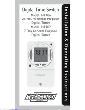 Time Gaurd NTT06 Installation & Operating Instructions Manual